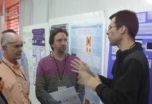 Investigadores presentan posters en el marco de Fluidos 2014