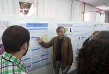 Investigadores presentan posters en el marco de Fluidos 2014