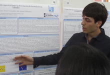 Investigadores presentan posters en el marco de Fluidos 2014