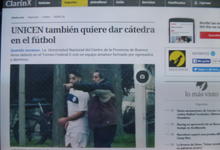 Destacan fútbol de Unicen