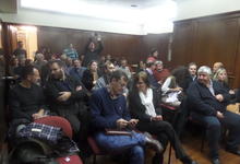 Autoridades CIC con investigadores