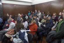 Autoridades CIC con investigadores