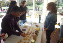 Se llevó a cabo una jornada de promoción de miel en el Campus 
