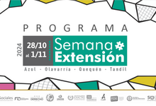 Del 28/10 al 1/11 llega la Semana de la Extensión