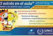 Charla sobre estrés en el aula