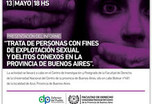 PRESENTACIÓN DE INFORME SOBRE TRATA DE PERSONAS