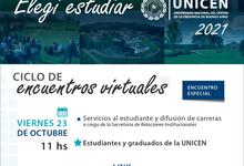 El Viernes 23 de octubre continúa “Elegí Estudiar en la UNICEN 2021”