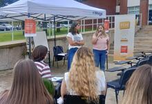 Universitarios se sumaron en cada sede a "La Universidad No se Apaga"