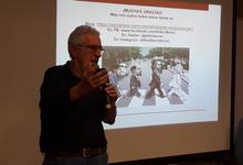 Atilio Boron dictó seminario en Ciencias Humanas