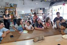 El arroyo vincula las infancias con disfrute, pesca y alimentación
