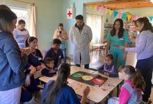 Estudiantes de Salud realizan controles en zonas rurales