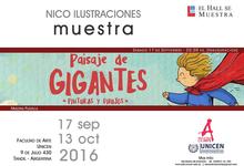 Muestra "Paisaje de Gigantes" Nico Vilela