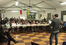 Rectorado, Escuela Sábato y Facultades se sumaron a Ni una menos