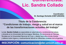 Charla abierta sobre condiciones de trabajo, riesgo y salud
