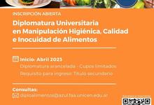 Agronomía inscribe en Maestría en SIG y en Diplomatura en Alimentos