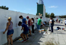 Ingresantes de Exactas tuvieron una Jornada de Trabajo Voluntario