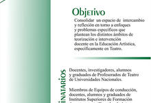 Encuentro Nacional de Prácticas y Residencias en Carreras Artísticas
