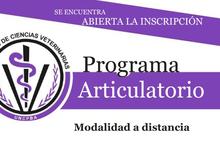 Hasta el 9 de septiembre inscriben en Programa Articulatorio de Veterinarias