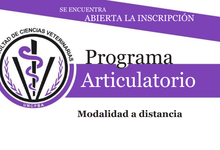 Ciencias Veterinarias inscribe en su Programa Articulatorio