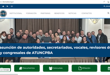 Su comisión directiva anuncia nueva web de ATUNCPBA