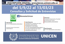 Hasta 13 de marzo de 2023 abierta solicitud de Becas Ingresantes