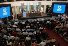 Elogios y respaldos a Unicen en inauguración de Biblioteca Central