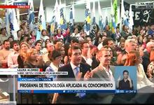 PRESIDENTA DE LA NACION DESTACO EL DESARROLLO CIENTIFICO DE UNICEN