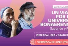 Con Saborido y Rep llega Café Cultura a la Uni Barrial