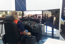 Con simuladores desarrollados en UNICEN capacitan a camioneras