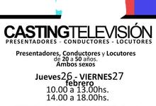Productora Unicen hará casting para televisión los días 26 y 27 de febrero.