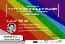 Charla abierta sobre historia de la economía social