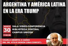 Convocado por Humanas, Atilio Borón dará una charla en UNICEN