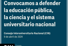 Consejo Interuniversitario Nacional: Declaración del 9 de abril de 2024