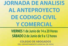 Jornada de Análisis del anteproyecto de Código Civil y Comercial