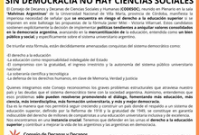 Pronunciamiento del CODESOC en defensa de la educación superior