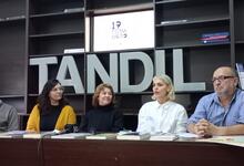 Ante la prensa se anunció lo programado para la Feria del Libro