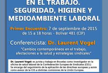 CONFERENCIAS Y DEBATE SOBRE SEGURIDAD, HIGIENE Y MEDIOAMBIENTE LABORAL