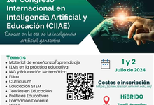 1er Congreso Internacional en Inteligencia Artificial y Educación