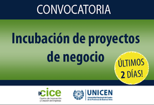 CICE: convocatoria para incubación de proyectos