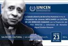 Monseñor Hesayne en Cátedra Abierta de Derechos Humanos