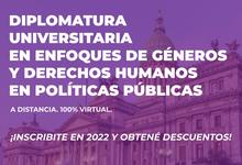 Diplomatura en enfoques de géneros y derechos humanos en políticas públicas
