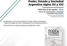 Jornada: Poder, Estado y Sociedad Argentina, siglos XX y XXI