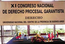 Jueves y viernes se realizará el Congreso Nacional de Derecho Procesal Garantista