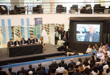 Las palabras del Rector en la inauguración de la Biblioteca      