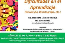 CHARLA ABIERTA SOBRE DISLEXIA Y DIFICULTADES EN EL APRENDIZAJE