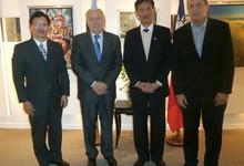 Rector con Embajador de Taiwan