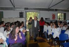 Acto de culminación de año  en la Escuela “Pérez Esquivel”  