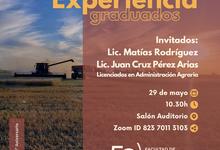 50 º Aniversario en Agronomía: ciclo “Experiencia Graduados” 