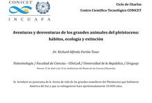 Charla sobre pleistoceno