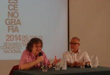 Feinmann pasó por el Congreso de Escenografía 